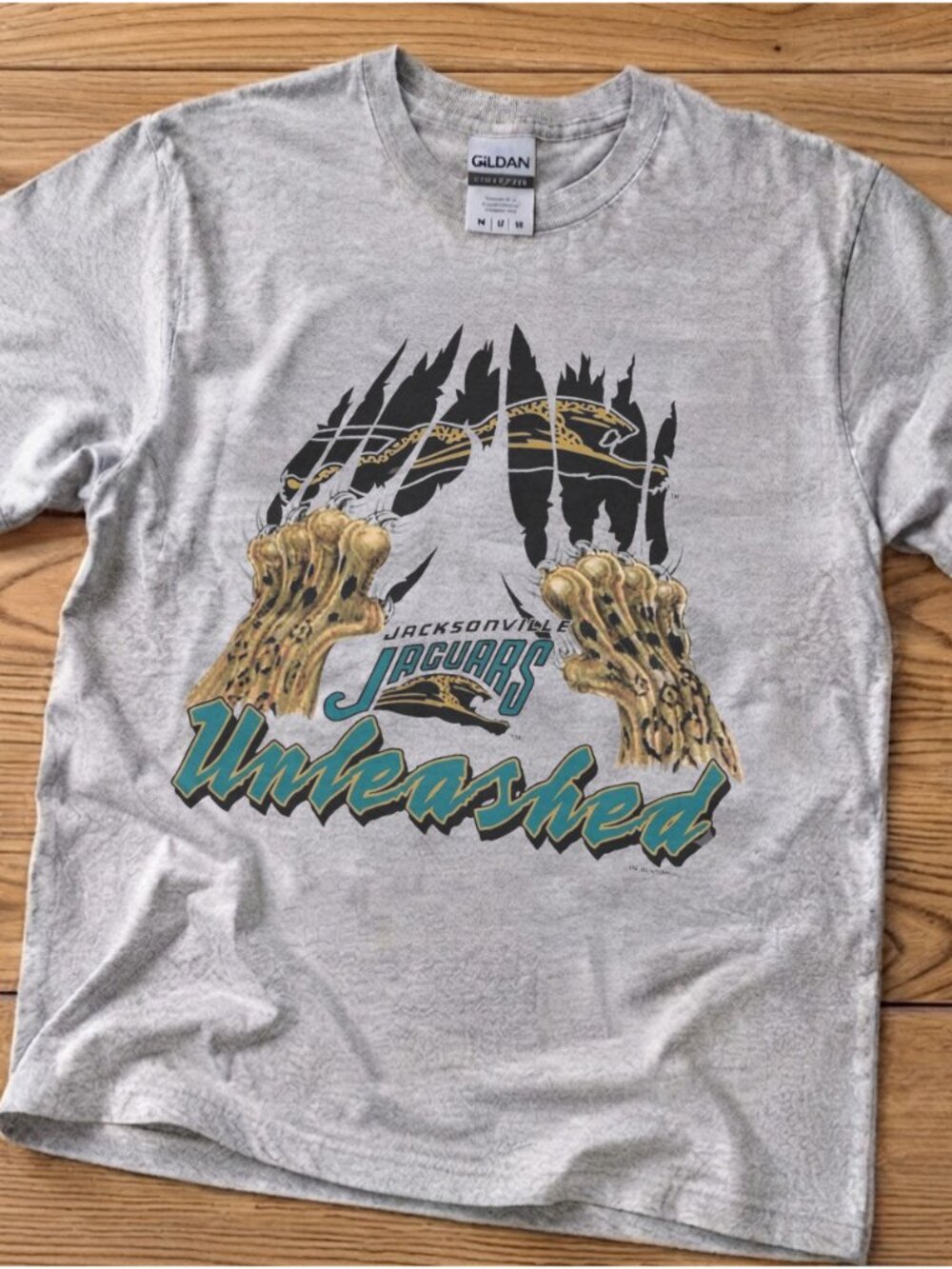 Gildan Ash Grey Unleashed Graphic Tee